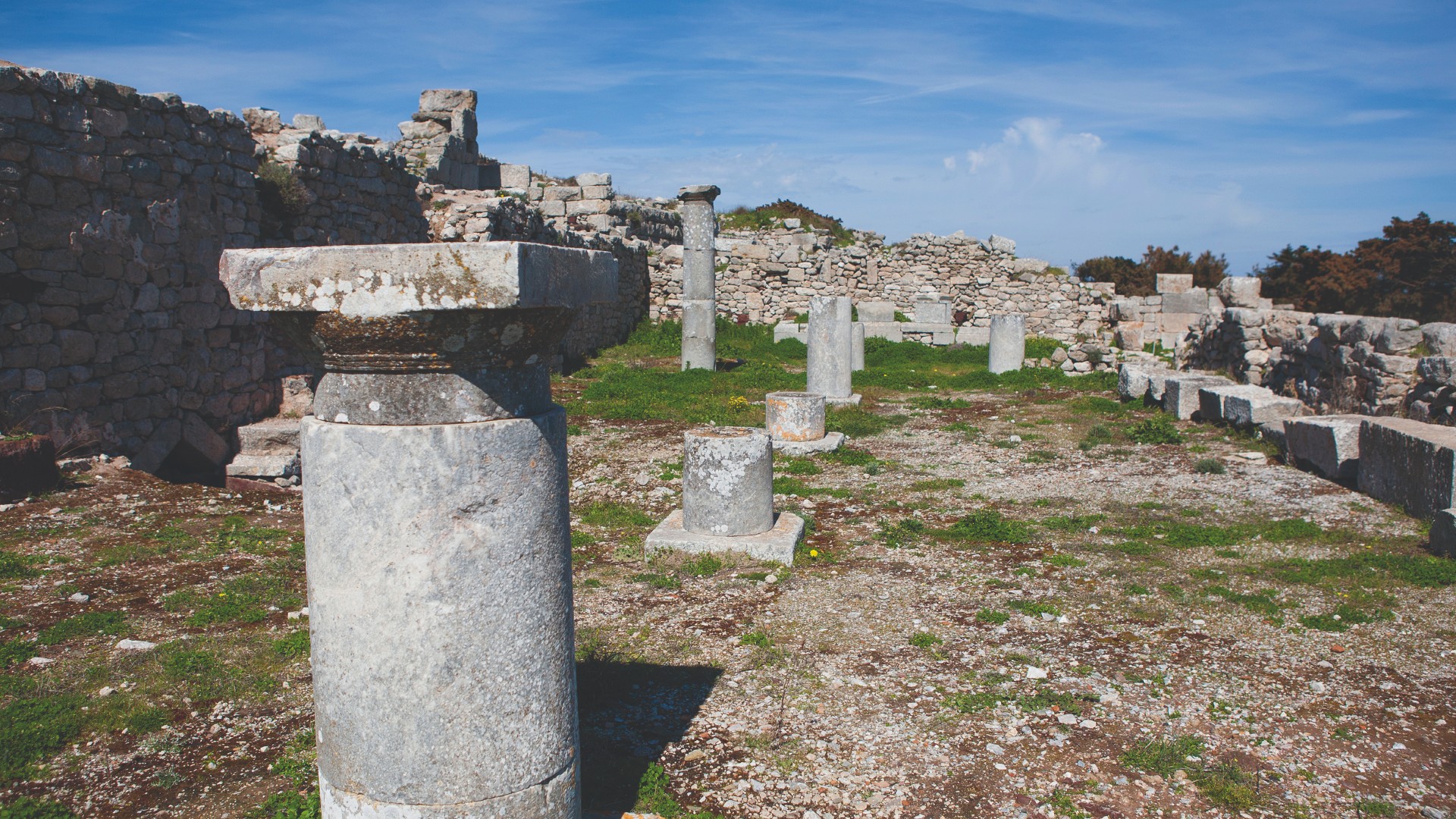 Oud Thera als bezienswaardigheid