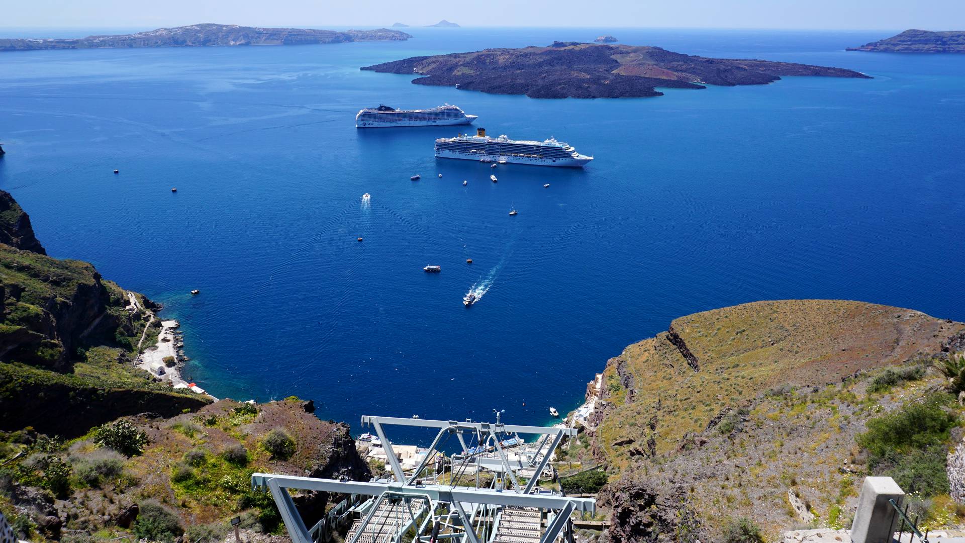 Santorini weer en klimaat