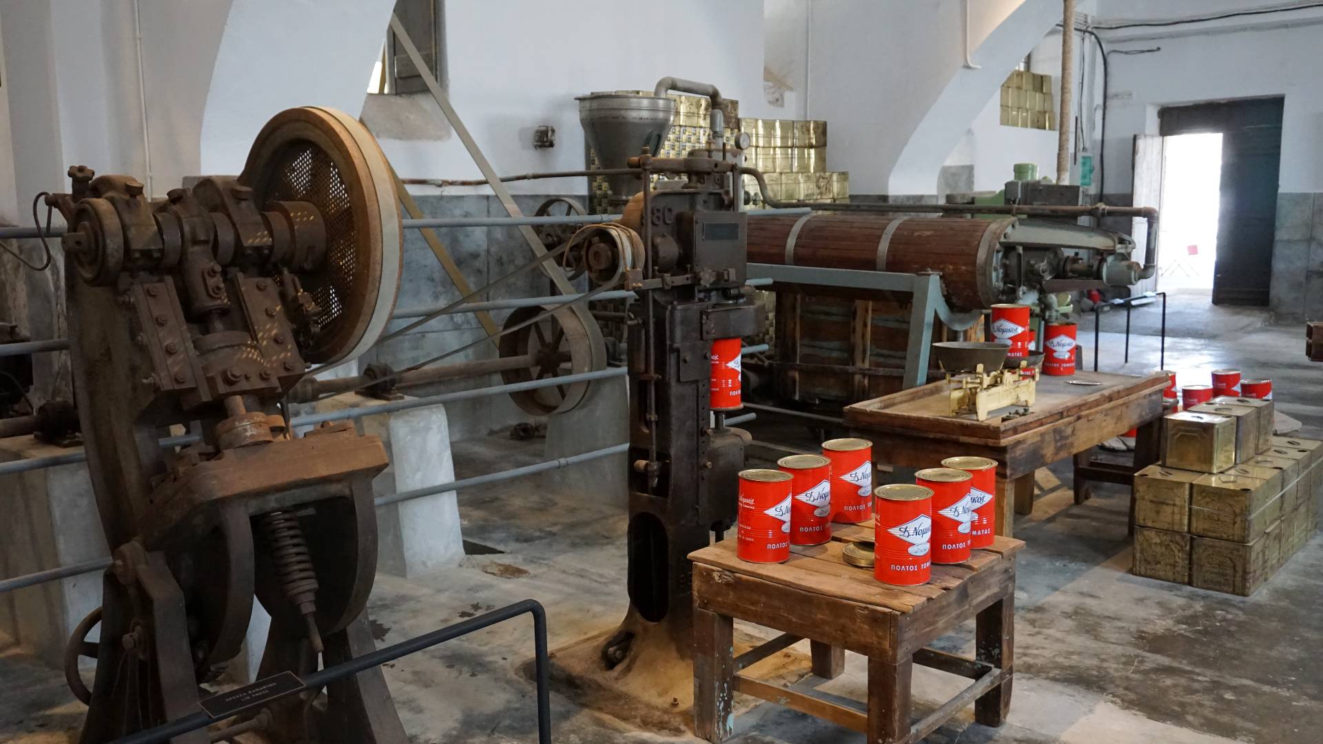 Vlychada tomatenpureefabriek