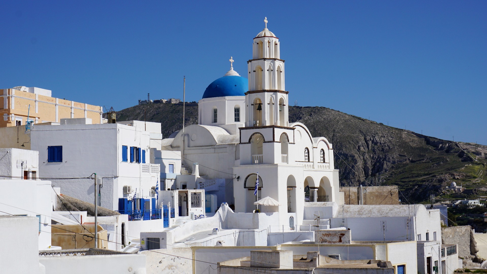 Vothonas op het Griekse eiland Santorini