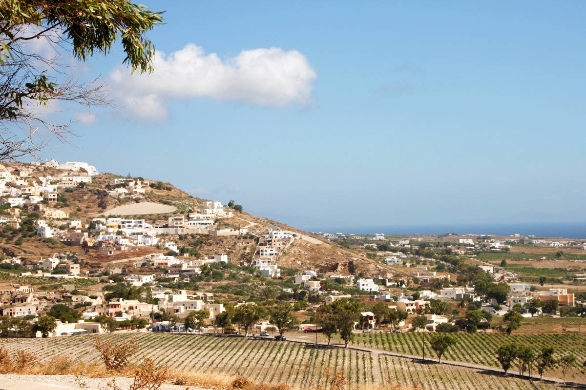 Exa Gonia op Santorini